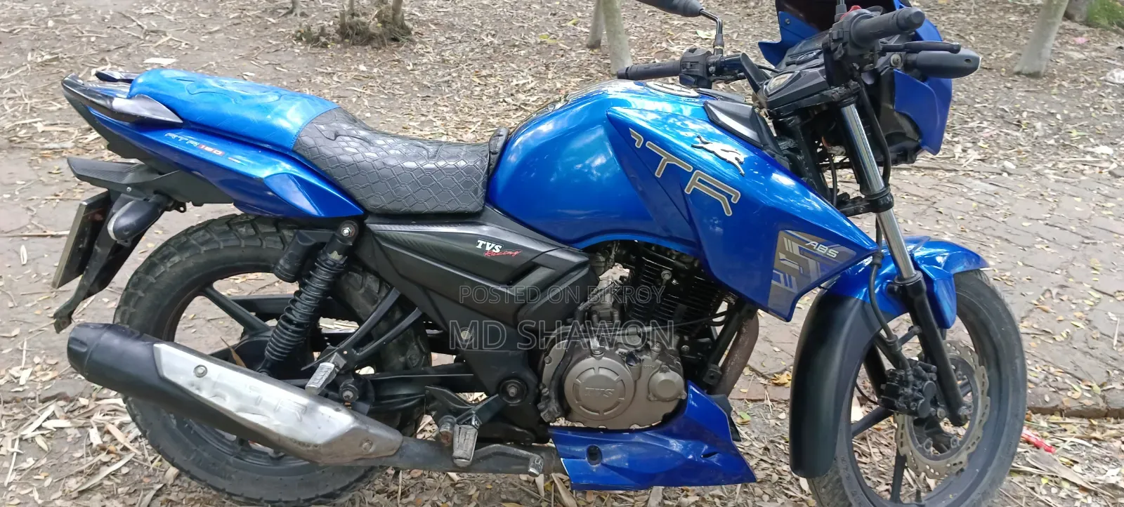 TVS Apache RTR 160 2V 2019 Blue