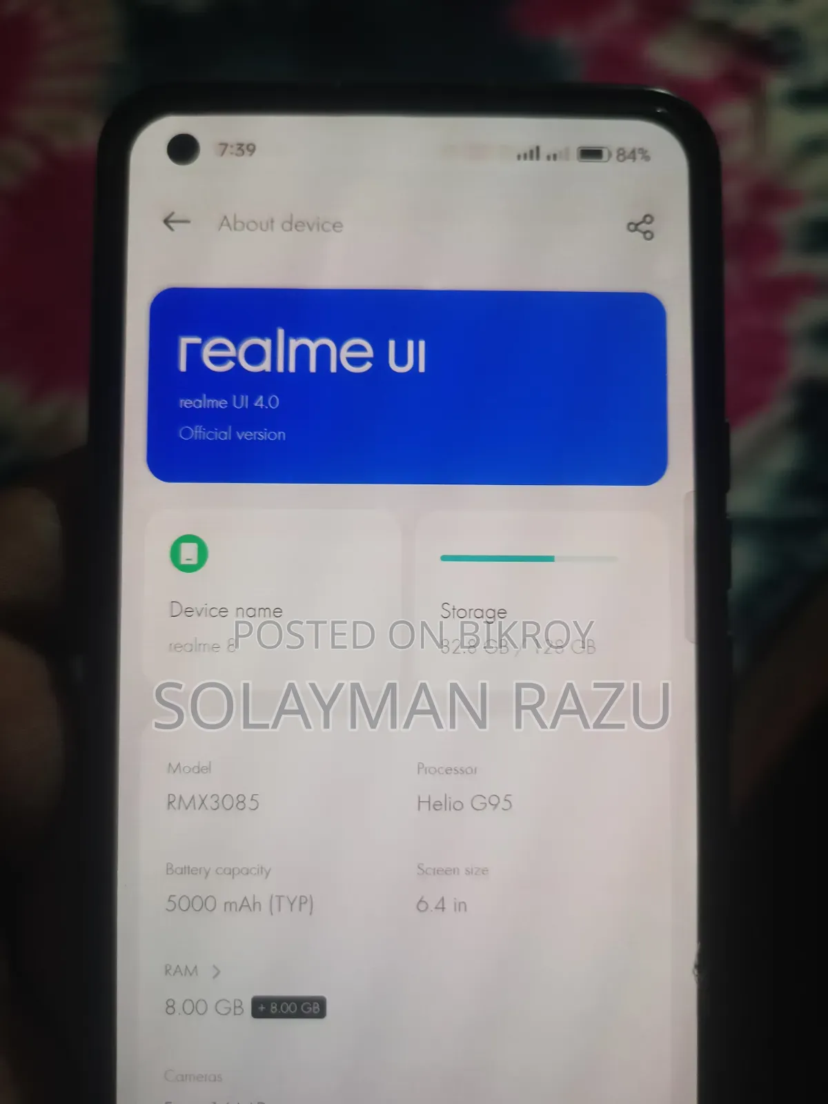 Realme 8 Pro 128 GB Black