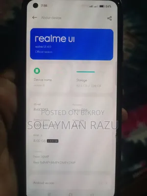 Realme 8 Pro 128 GB Black