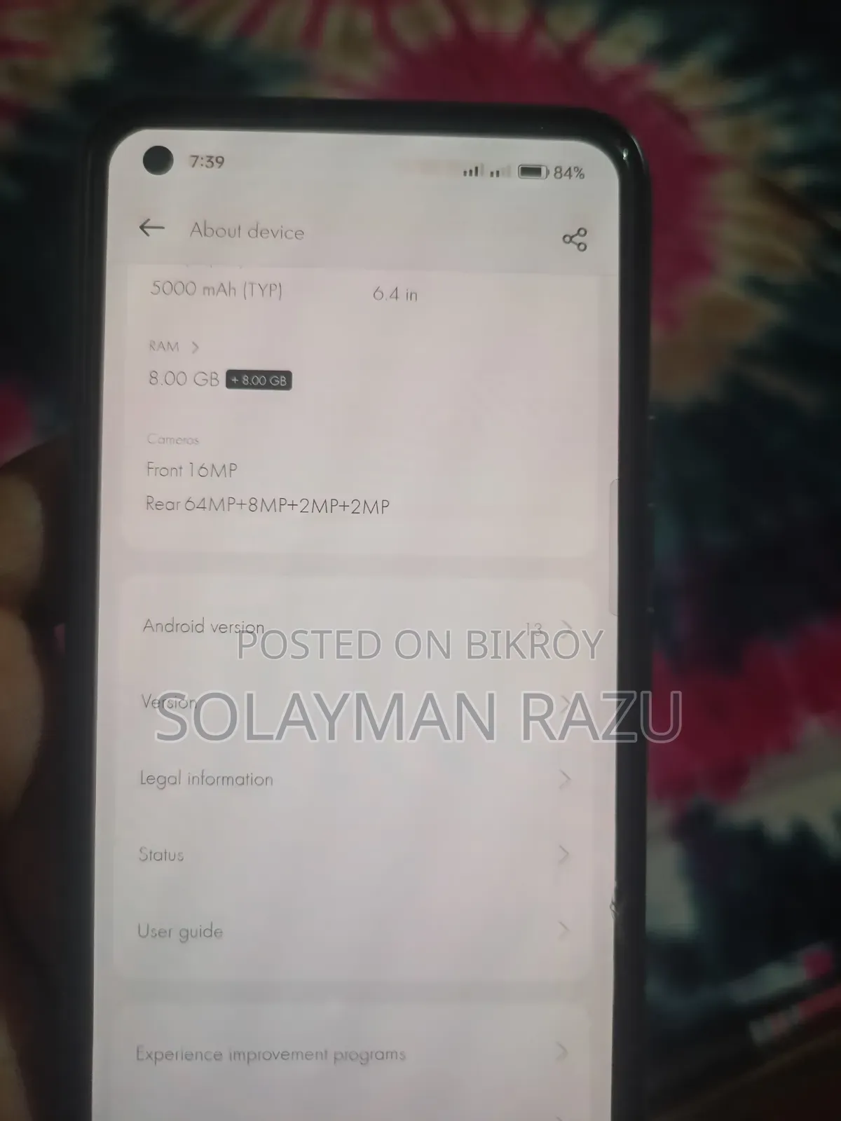 Realme 8 Pro 128 GB Black