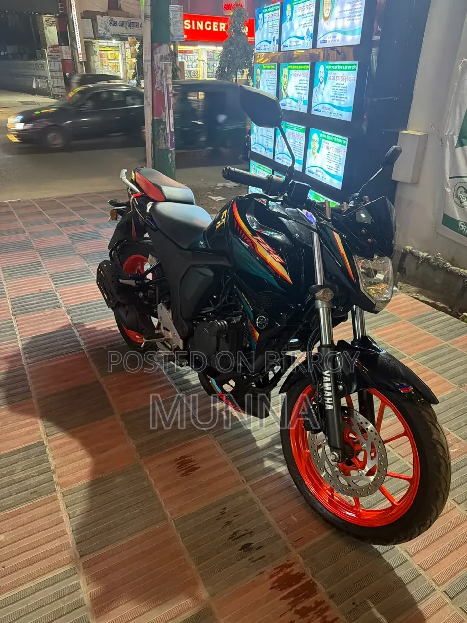 Yamaha FZS V2 2026 Black