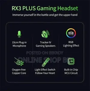 Plextone RX3 Plus Gaming Earbuds - Low Latency Type-C Earphone