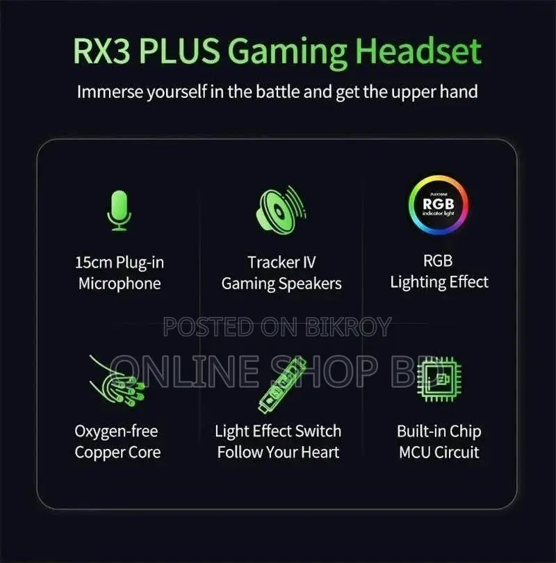 Plextone RX3 Plus Gaming Earbuds - Low Latency Type-C Earphone