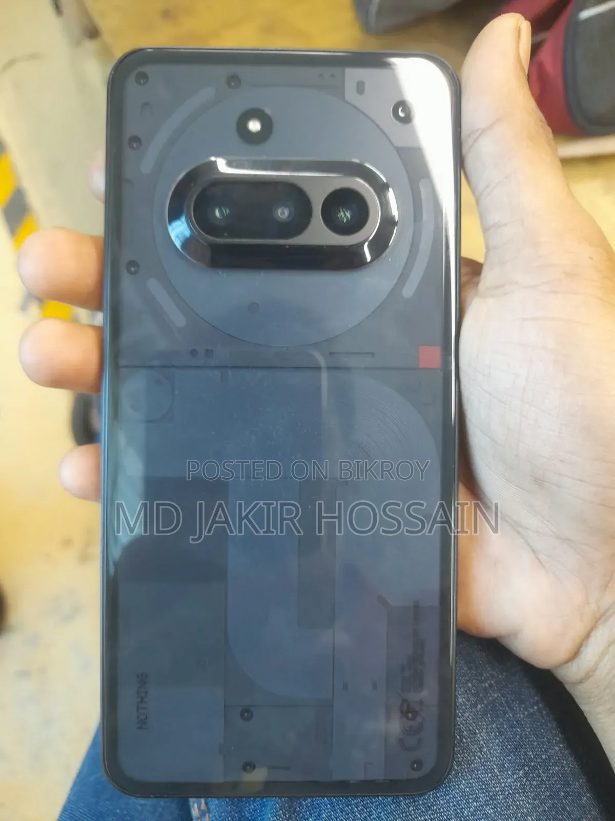 নাথিং ফোন ৩এ ১২৮ জিবি ব্ল্যাক