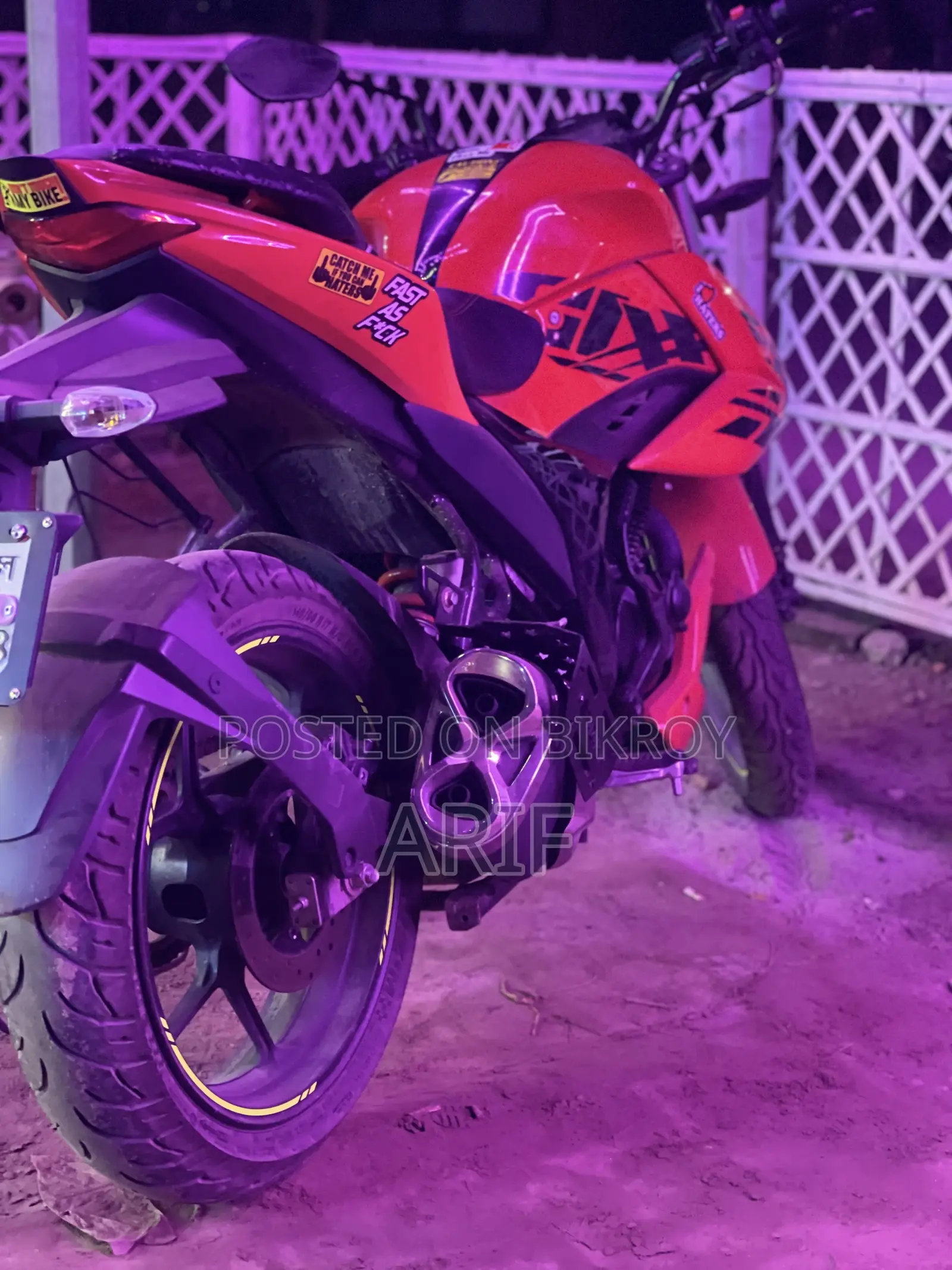 Suzuki Gixxer 2023 Red