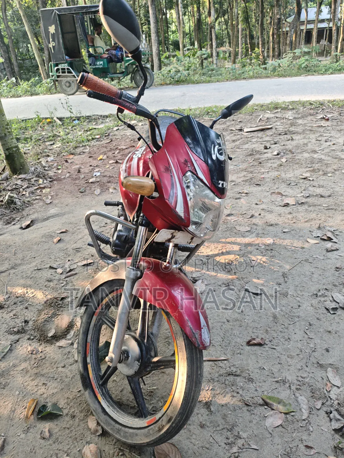 TVS Metro 2021 Red