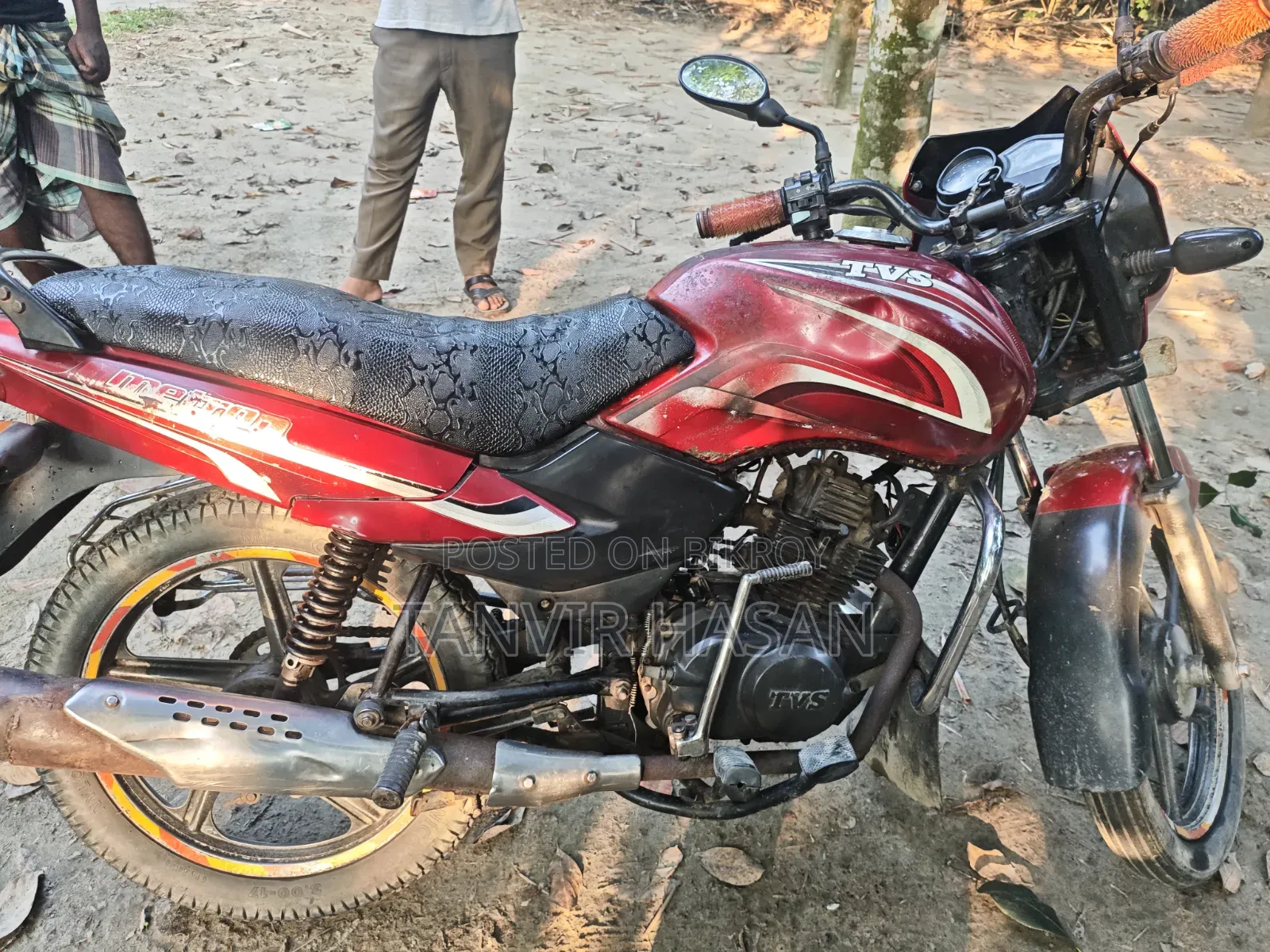 TVS Metro 2021 Red