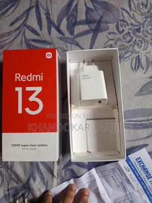 জিয়াওমি রেডমি নোট ১৩ ১২৮ জিবি ব্ল্যাক