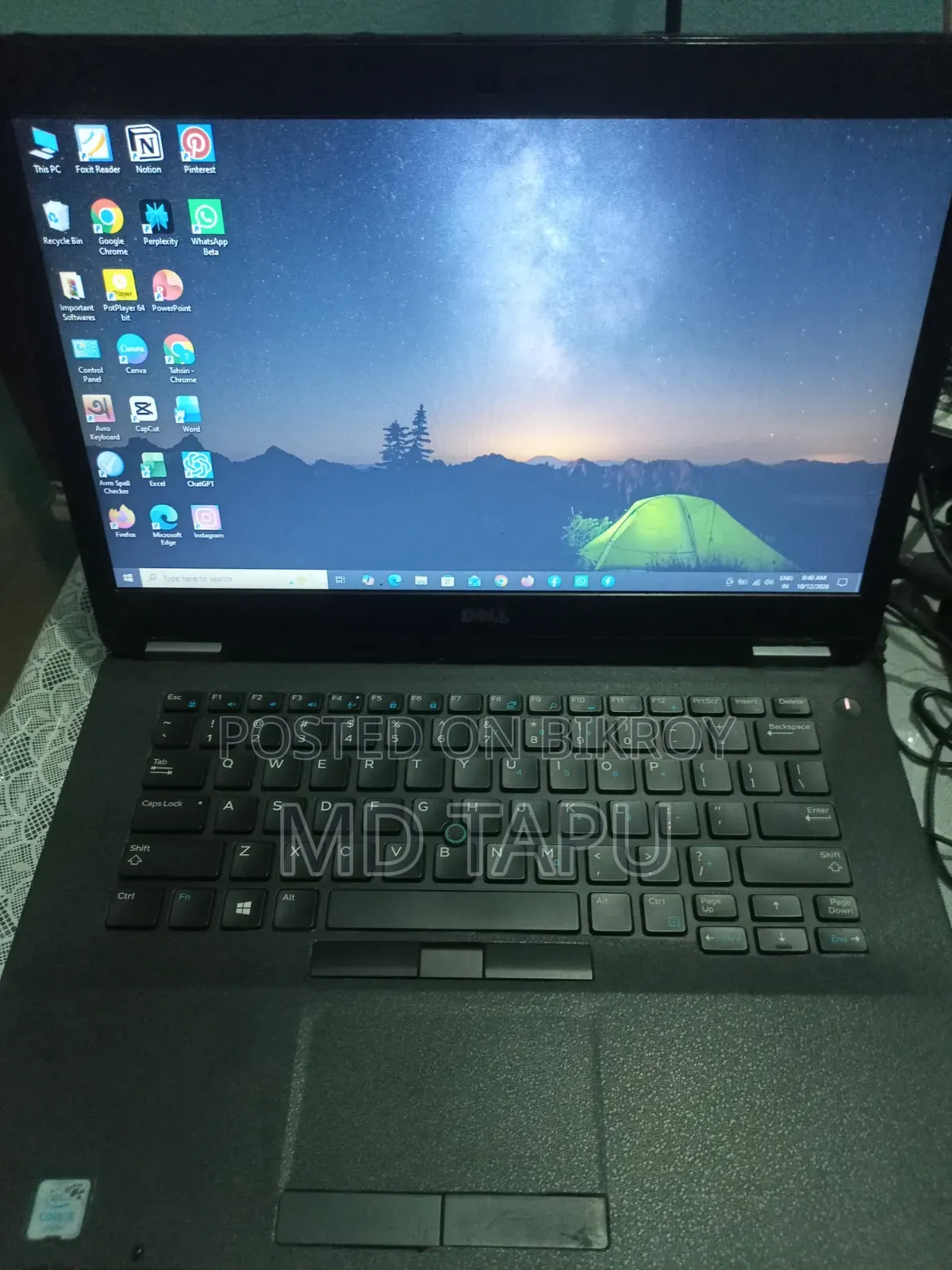 Laptop Dell Latitude E7470 8GB Intel Core i5 SSD 250GB