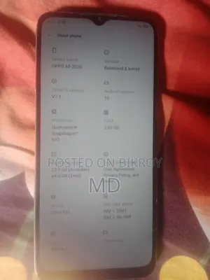 Oppo A5 64 GB White