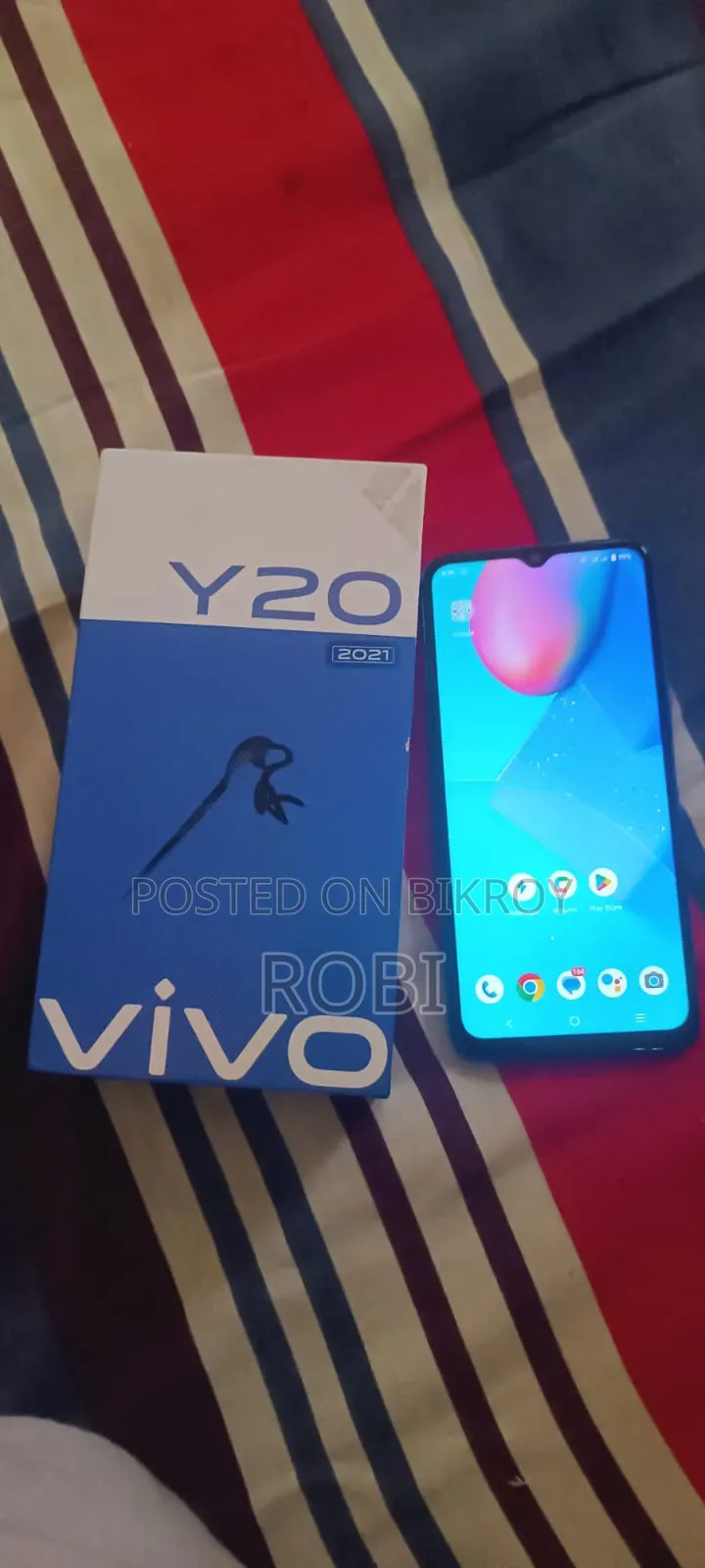 Vivo Y20 64 GB Blue