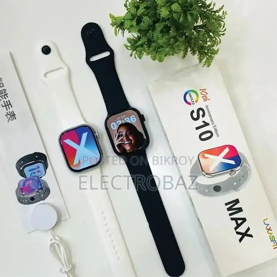 S10 MAX AMOLED Display Smart Watch