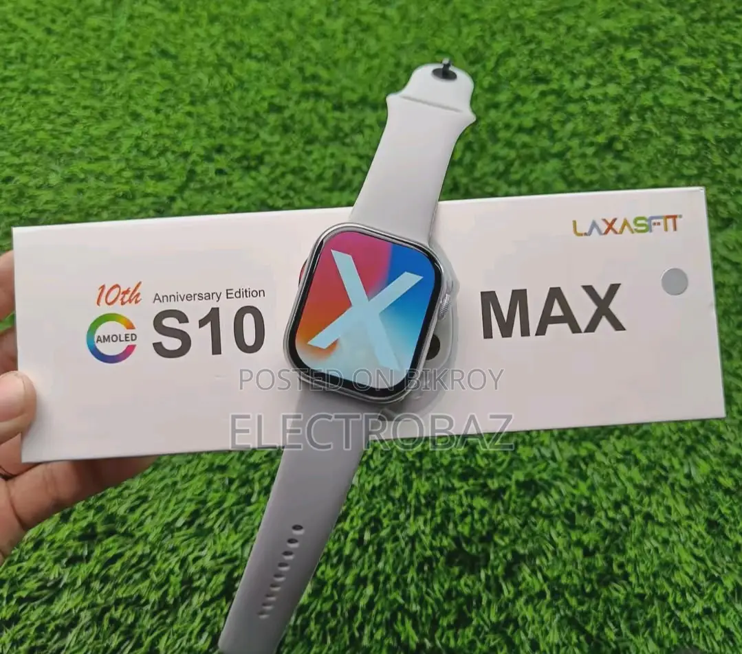 S10 MAX AMOLED Display Smart Watch