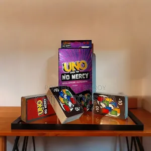 UNO No Mercy Card Game – Fast-Paced Action Family Party Game