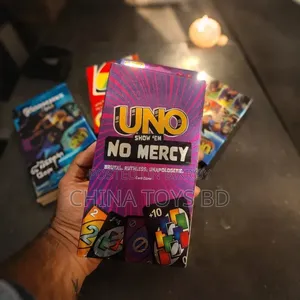 UNO No Mercy Card Game – Fast-Paced Action Family Party Game
