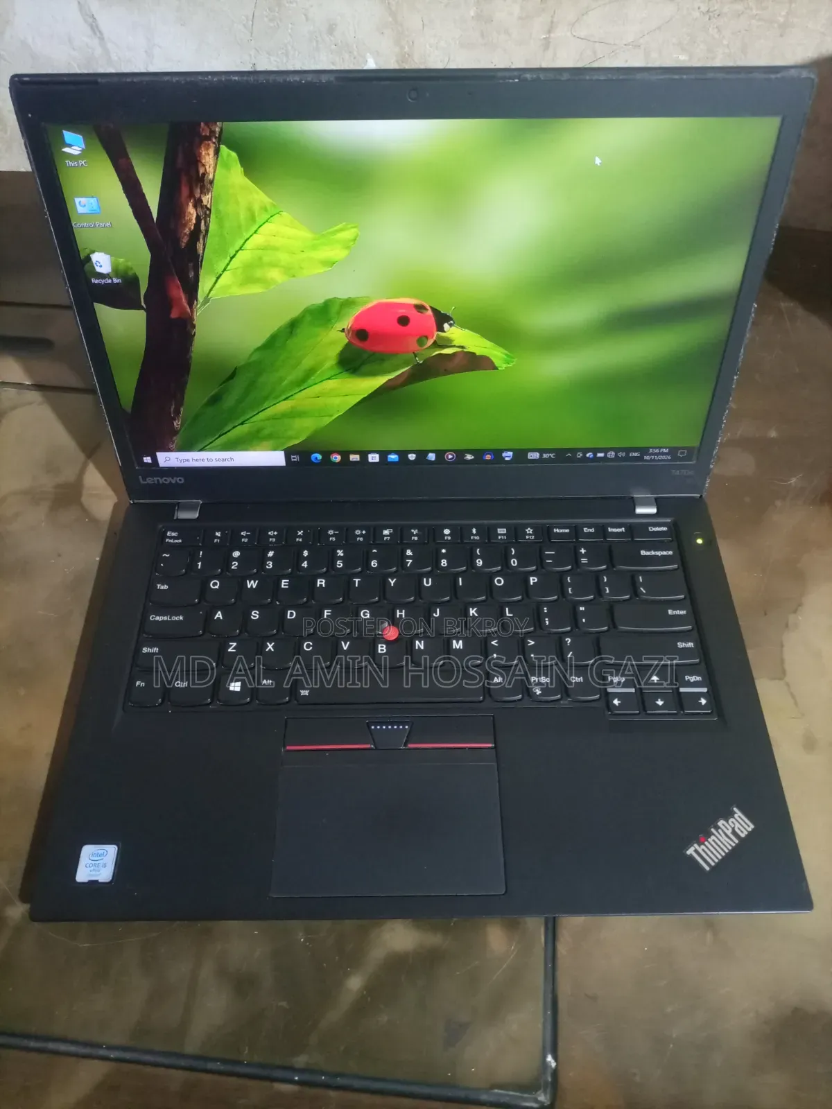 Laptop Lenovo ThinkPad T470s 8GB Intel Core i5 SSD 256GB