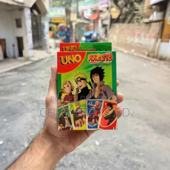 ইউনো অ্যানিমে (নারুতো এডিশন) - স্টাইল কালার ম্যাচিং ফ্যামিলি কার্ড গেম
