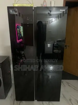হাইসেন্স ৫৮০এল সাইড-বাই-সাইড রেফ্রিজারেটর ১১ মাস ব্যবহৃত