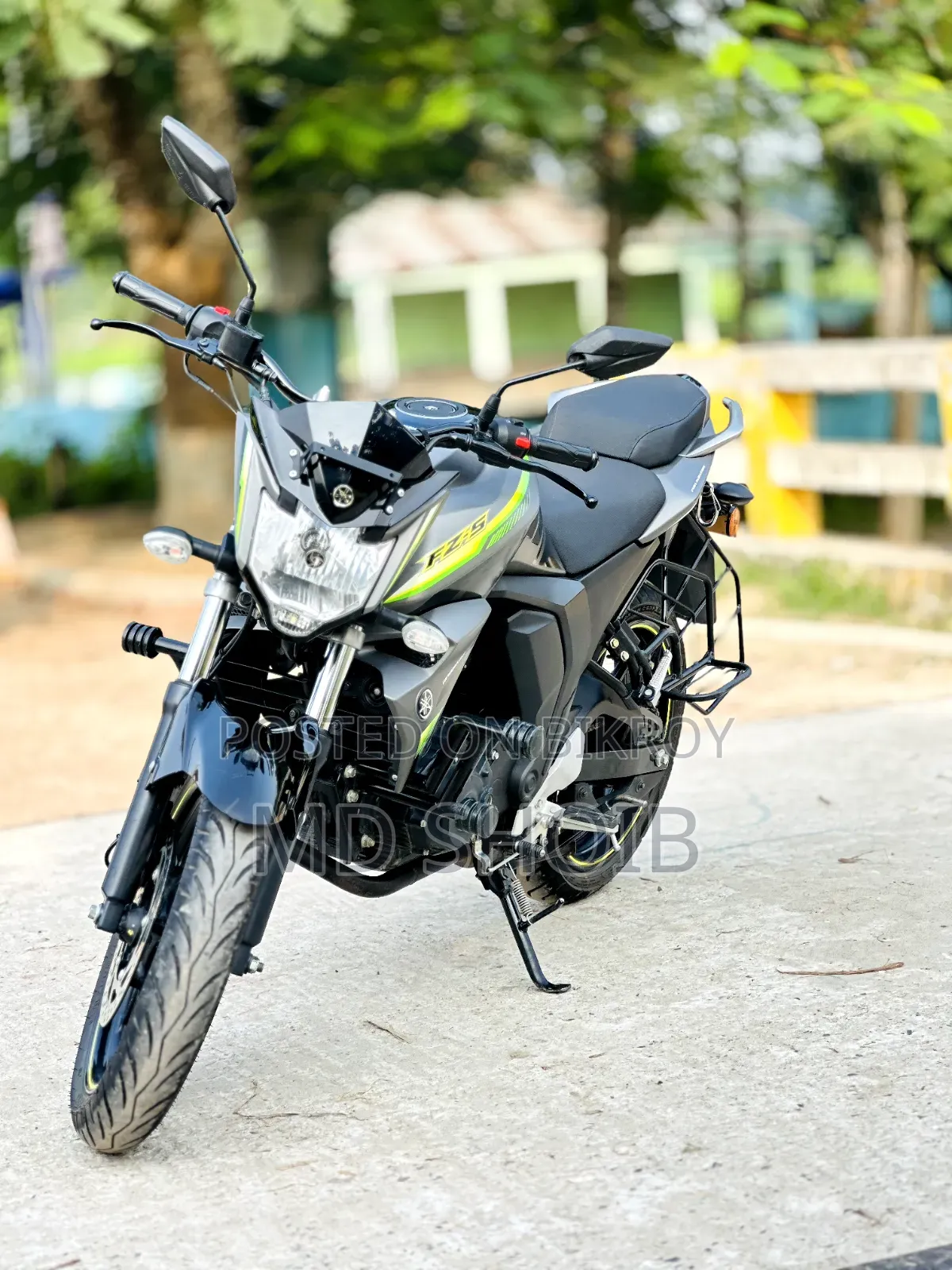 New Yamaha FZS V2 2026 Green