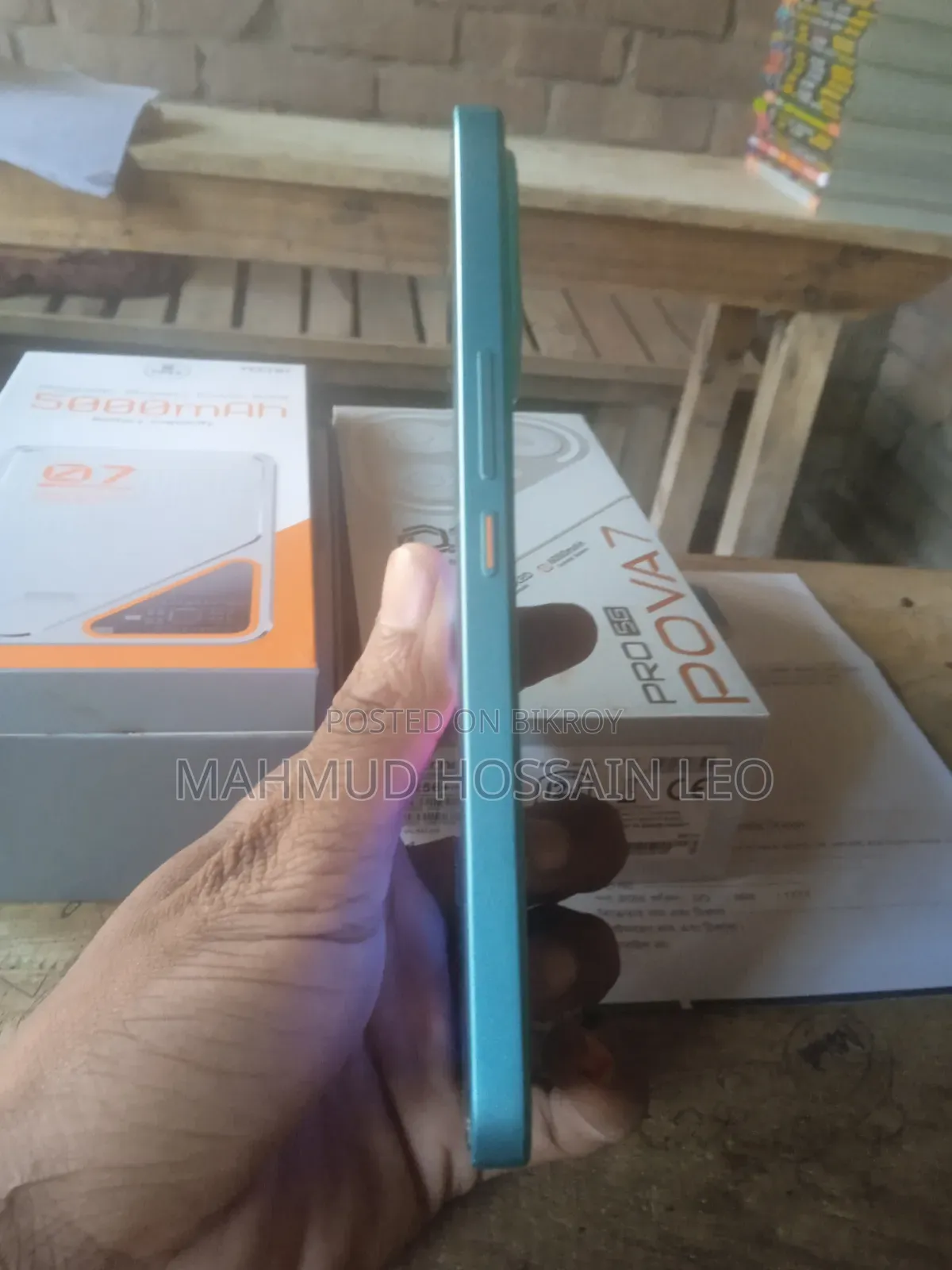 টেকনো পোভা ৭ প্রো ৫জি ২৫৬ জিবি নীল