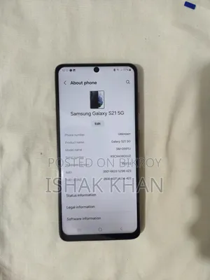 Samsung Galaxy S21 5G 128 GB Black