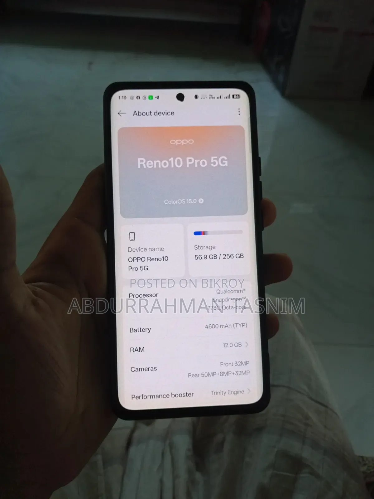 Oppo Reno 256 GB