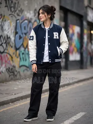 Stylish Cotton Varsity Jacket Updated Collection