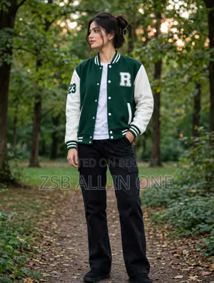 Stylish Cotton Varsity Jacket Updated Collection
