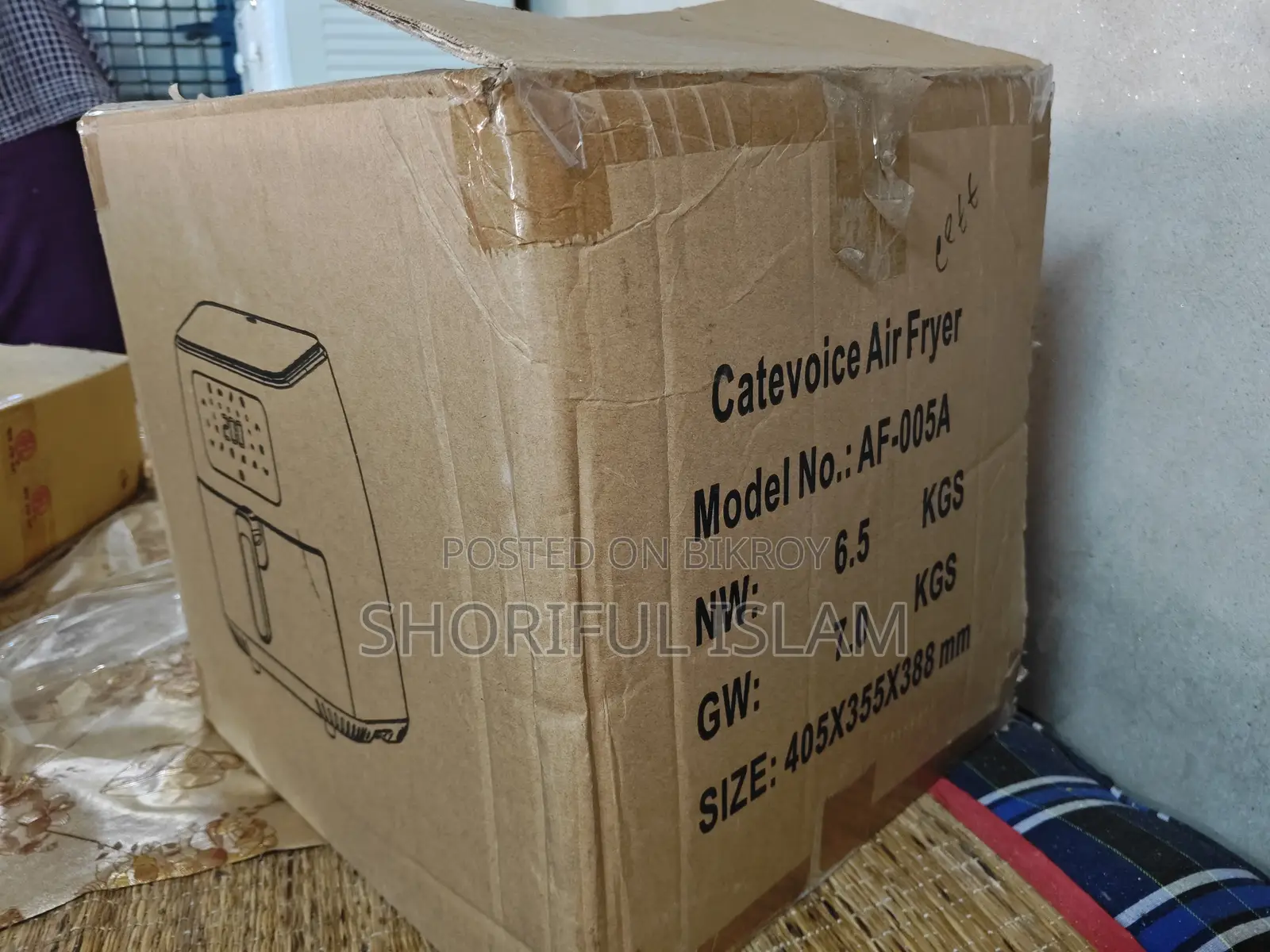 Catevoice Digital Air Fryer (AF-005A)
