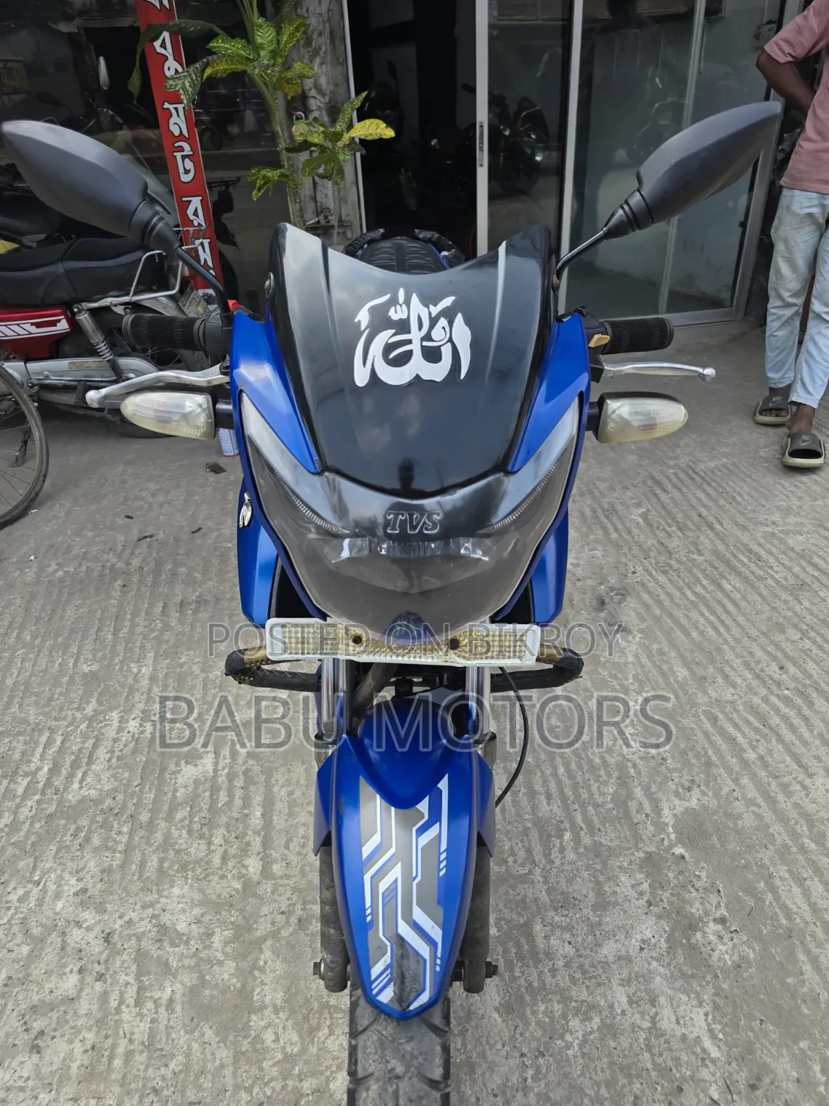 TVS Apache RTR 160 2V 2019 Blue