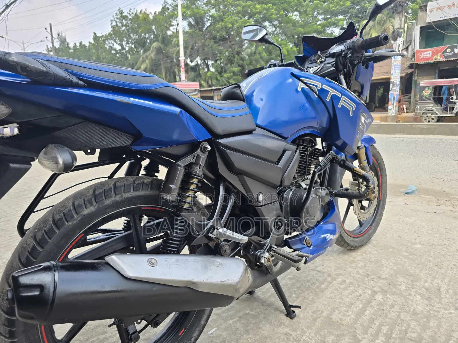 TVS Apache RTR 160 2V 2019 Blue