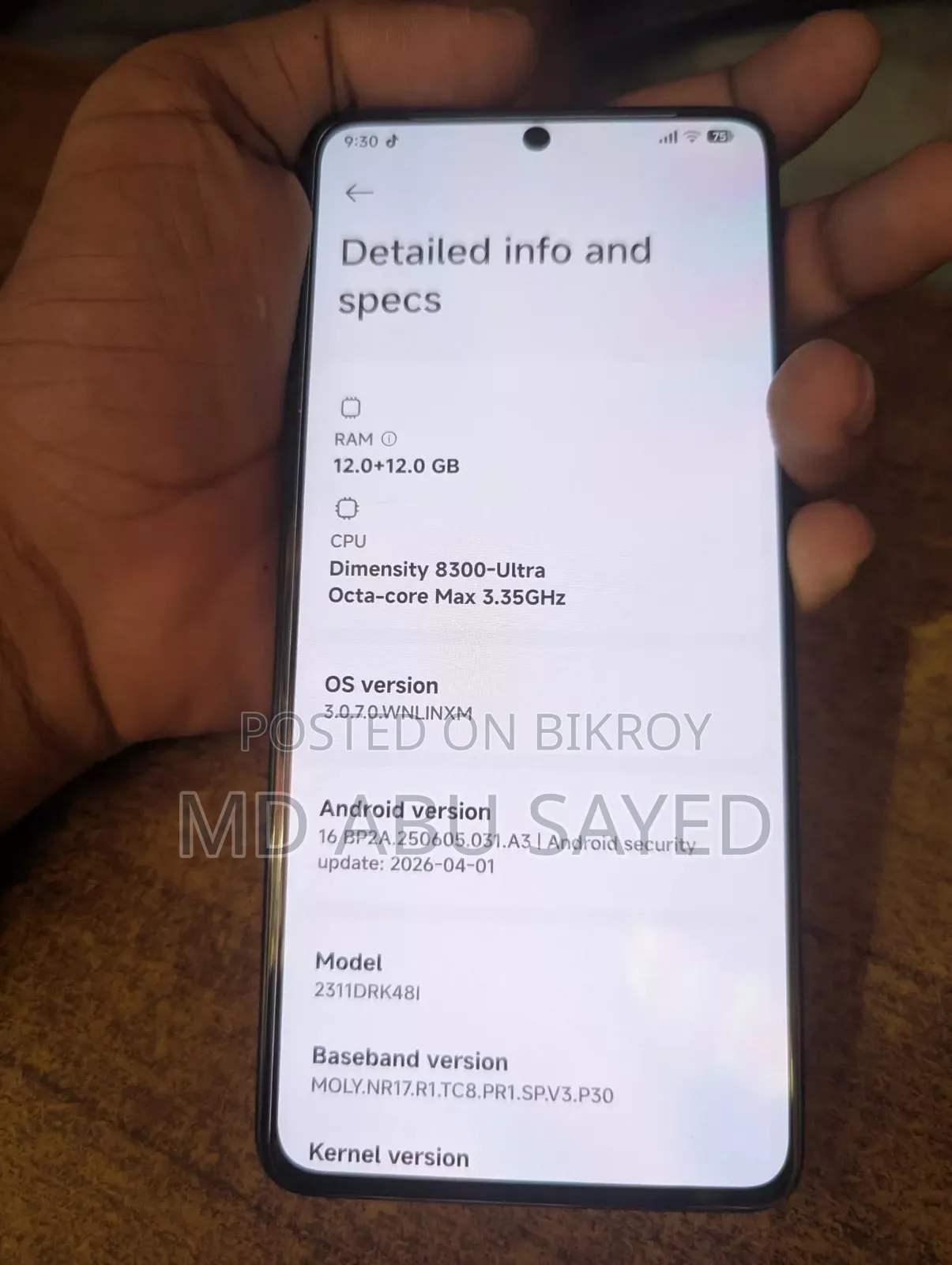 Xiaomi Poco X6 Pro 512 GB Black