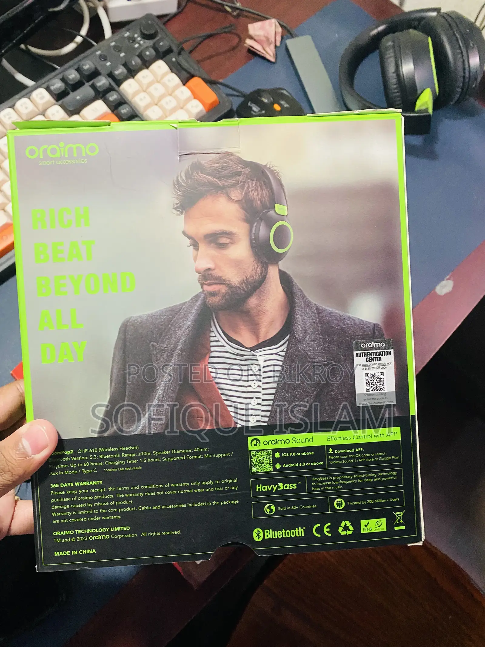 Oraimo Boom Pop 2