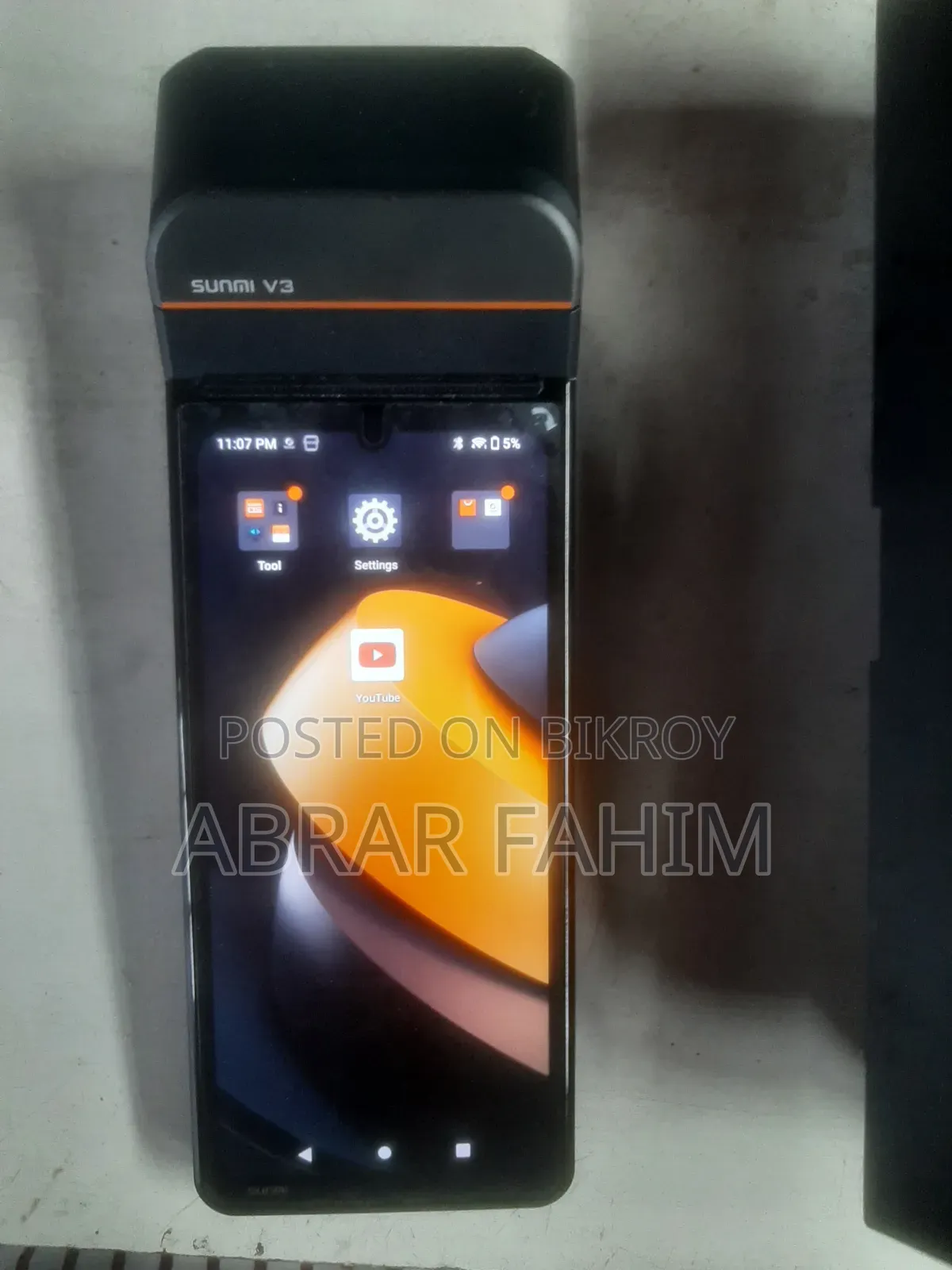 সানমি ভি৩ অ্যান্ড্রয়েড ফোন ইনবিল্ট প্রিন্টার সহ