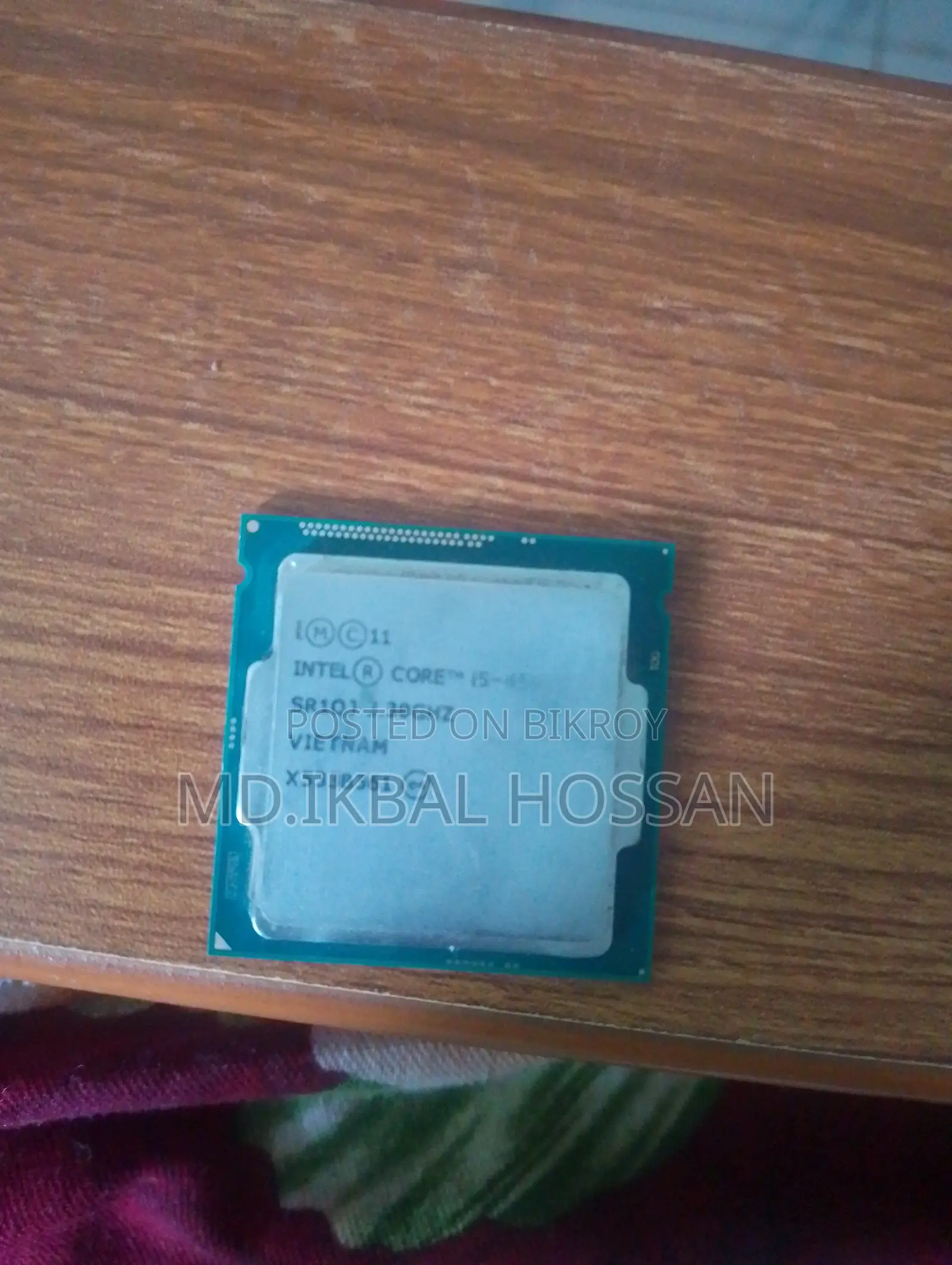 Core I5 4th Generation Clock Speed 3.30GHZ