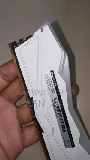 Teamgroup T-Force Delta RGB 8GB DDR5 6000MHz White RAM
