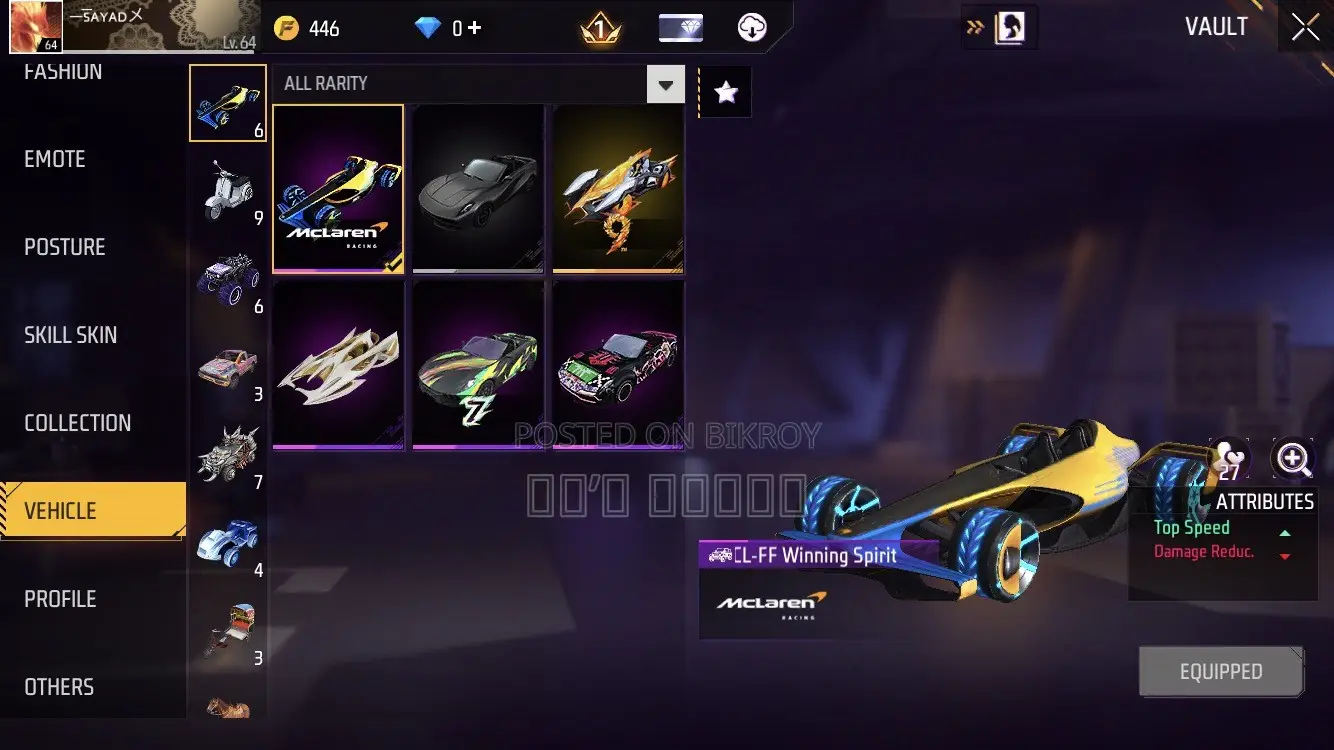 Free Fire Id Sell