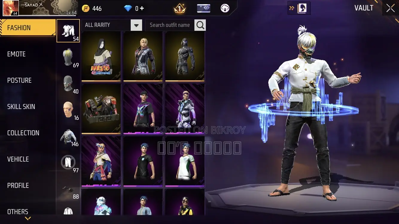 Free Fire Id Sell