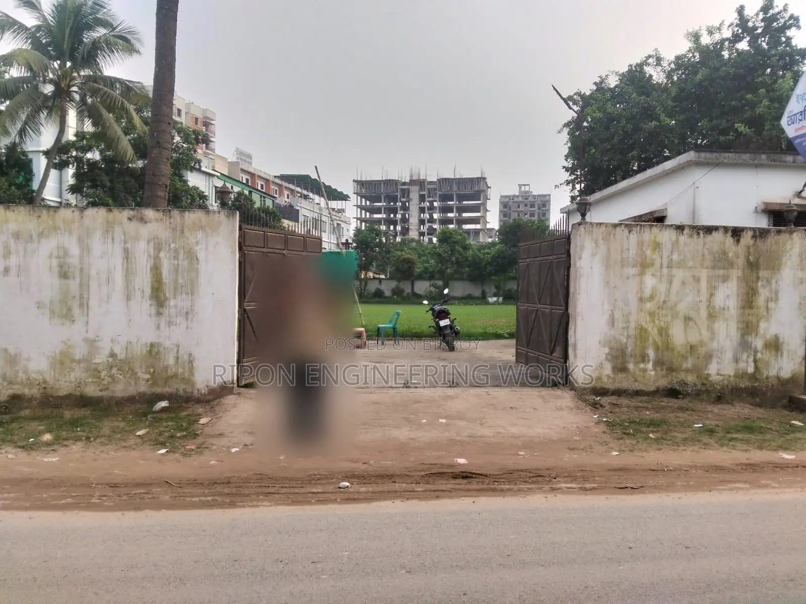 22,000 SQFT Secured Boundary Plot for Rent - Warehouse, Depot & Factory