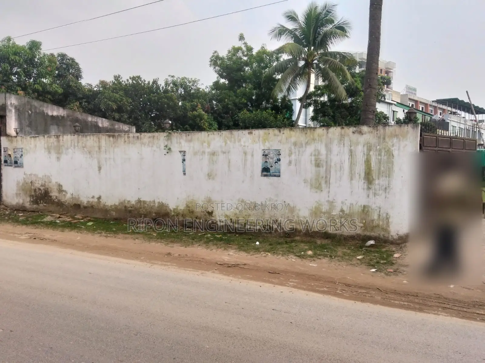 22,000 SQFT Secured Boundary Plot for Rent - Warehouse, Depot & Factory
