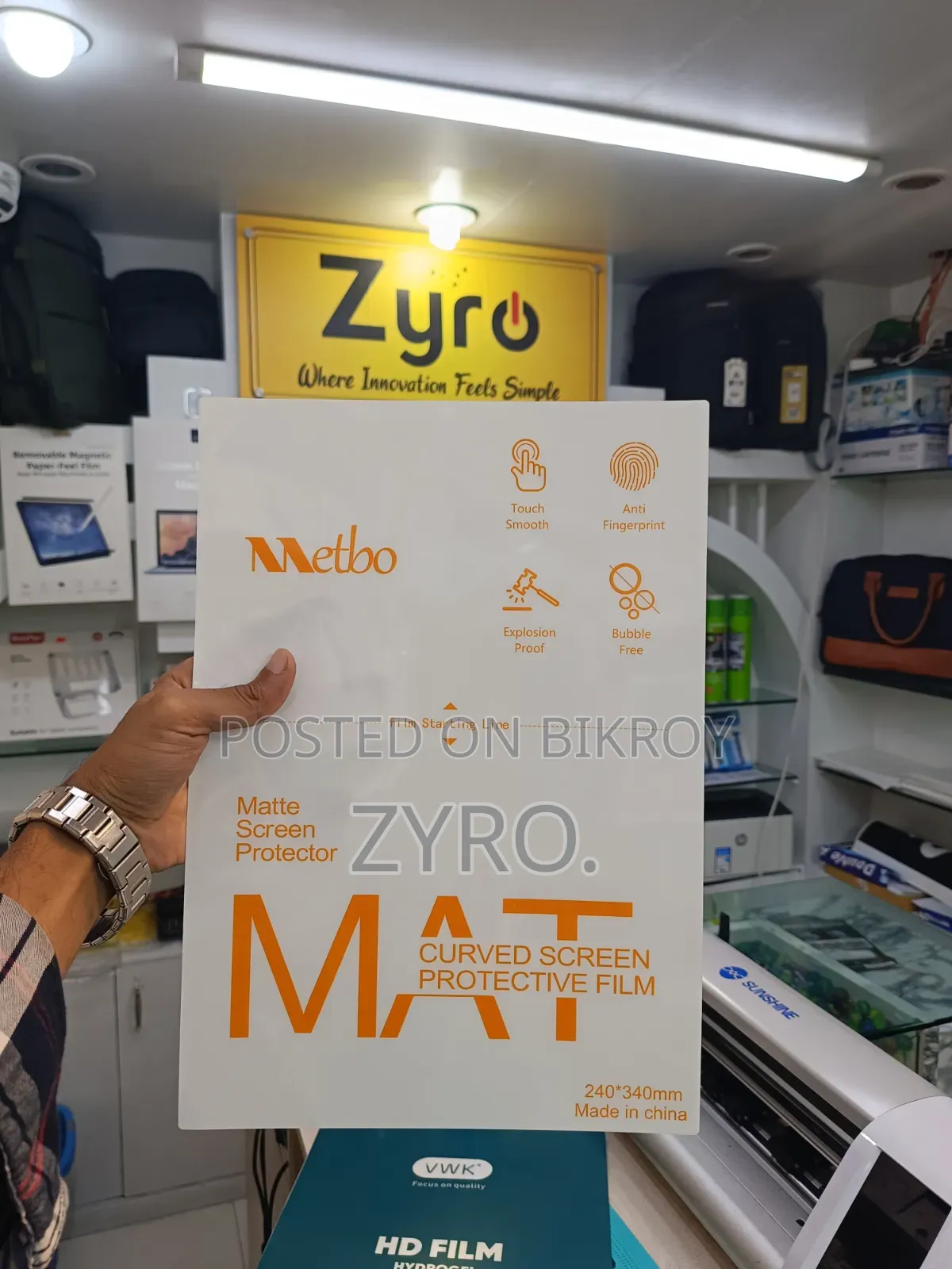 Hydrgel Poly for Laptop Screen Protector