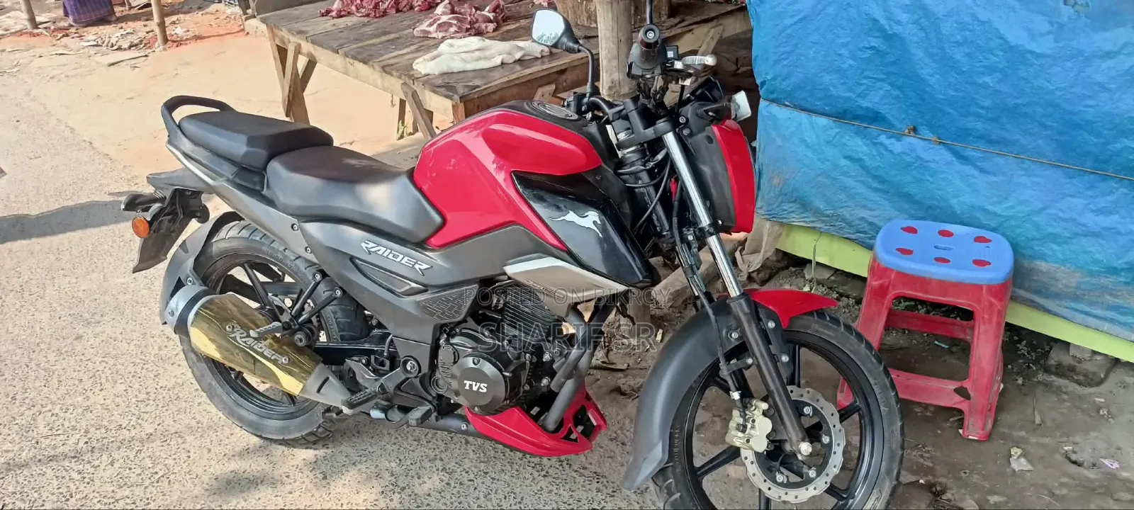 TVS Raider 125 2022 Red