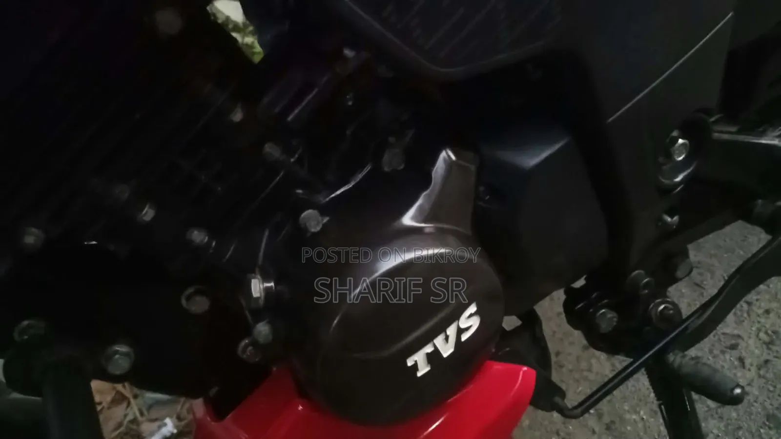 TVS Raider 125 2022 Red