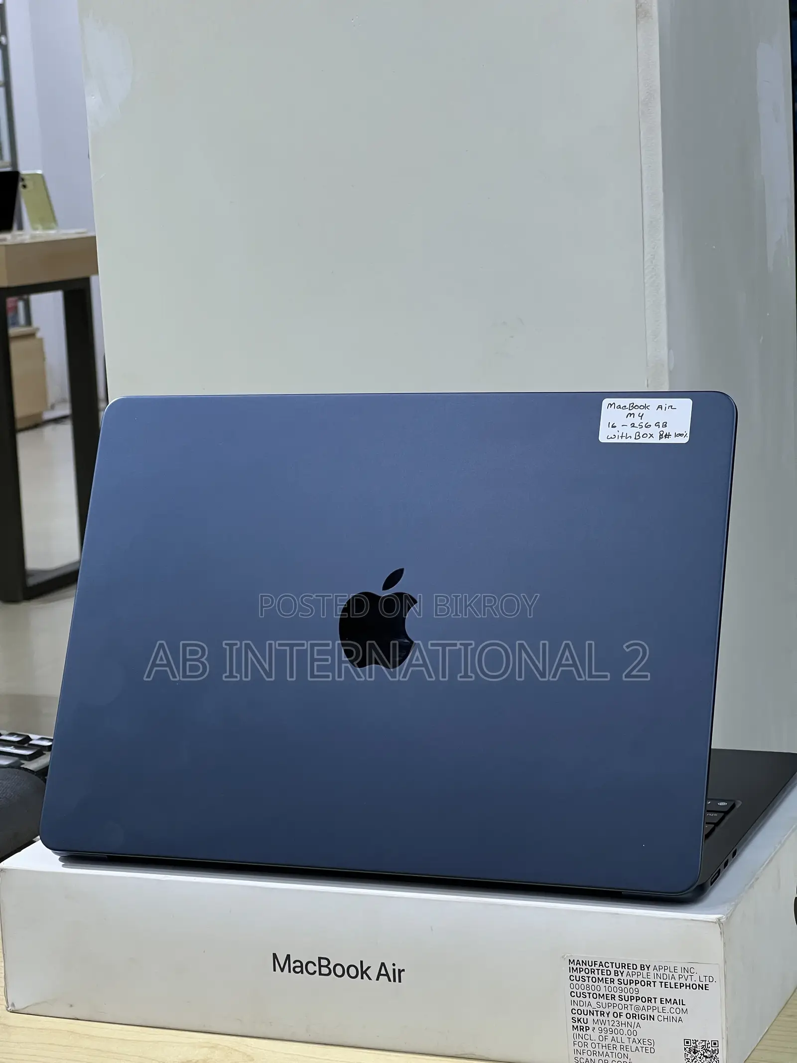 Laptop Apple MacBook Air 2025 M4 16GB Apple M4 SSD 256GB