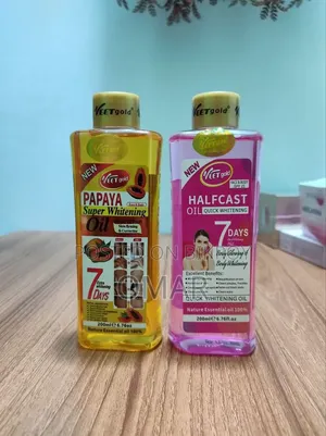 Veetgold Papaya Super Whitening Oil + Halfcast Oil
