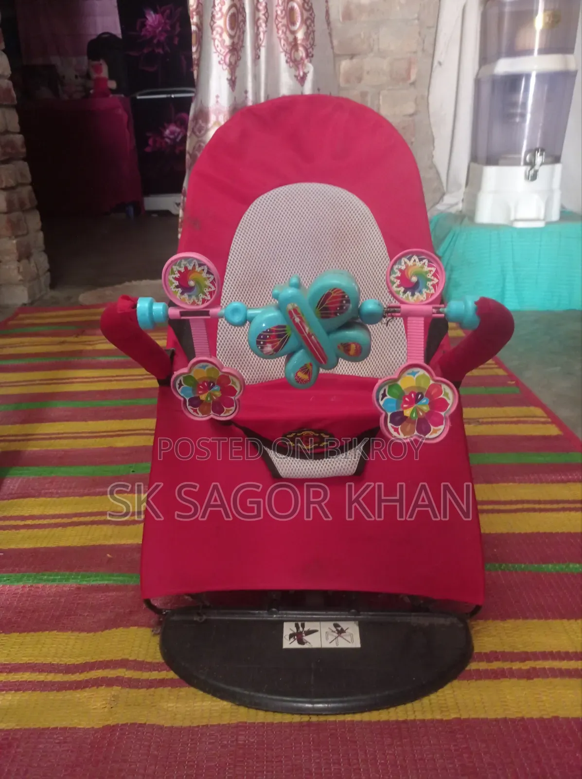 Baby Bouncing Cradle for 6 Months to 4 Years, Keeps Them Seated and Very Useful