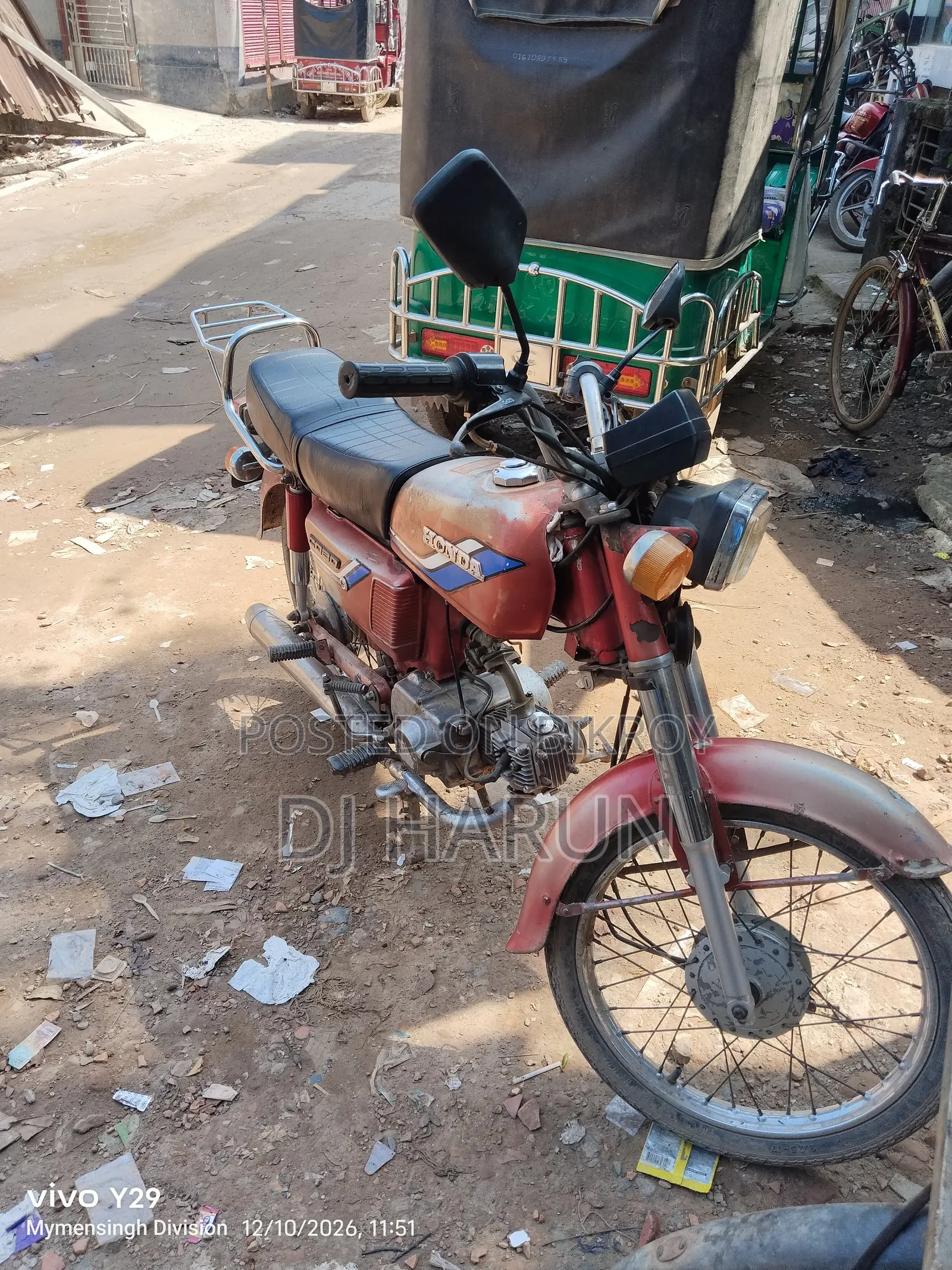 Honda 1989 Red