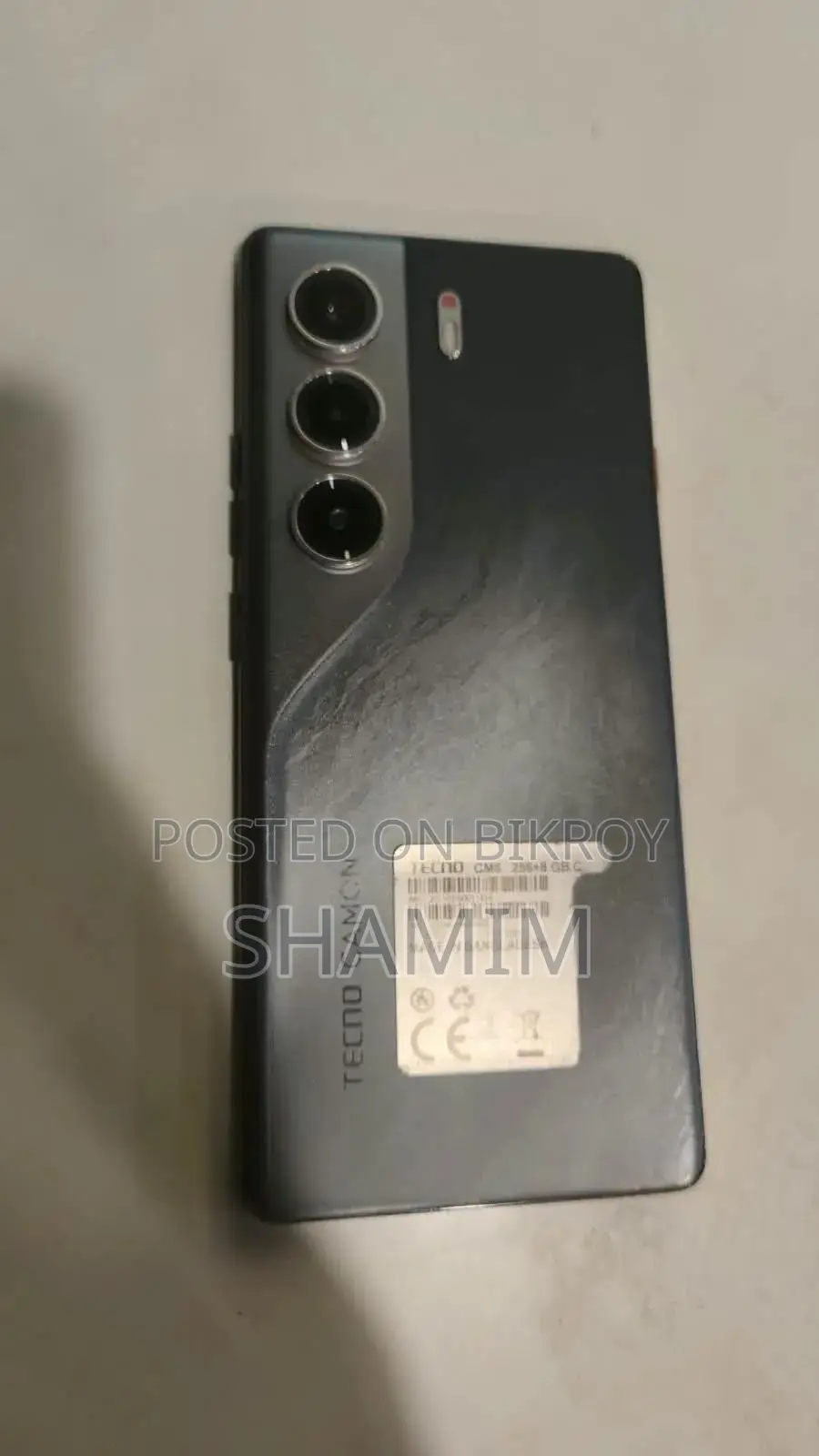 Tecno Camon 40 Pro 4G 256 GB Black