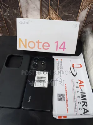 New Xiaomi Redmi Note 14 5G 256 GB Black