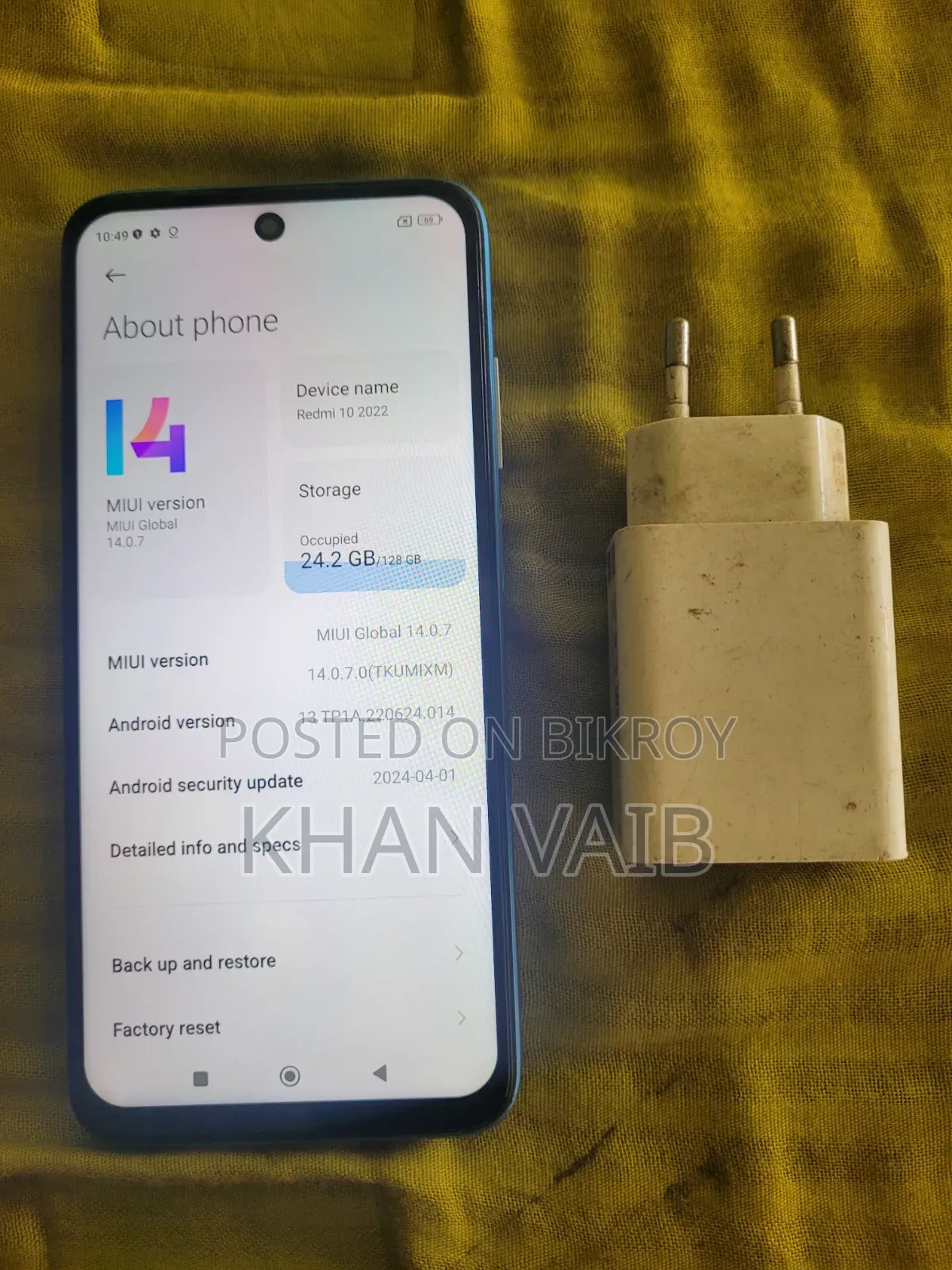 Xiaomi Redmi 10 128 GB Blue